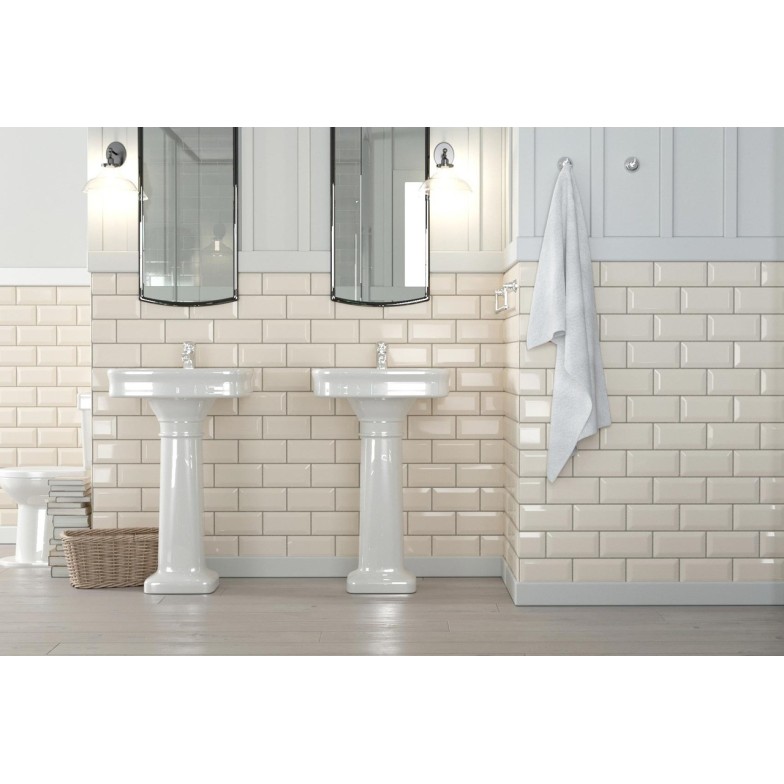 Плитка стінова The Wall plane бежeвий 100x300x7 Golden Tile