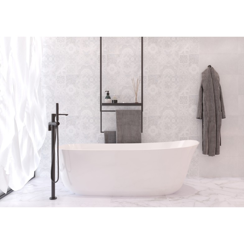 Плитка стінова Doha сірий печворк №1 300x600x9 Golden Tile
