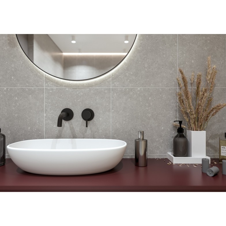 Плитка керамогранітна Pavimento сірий 400x400x8 Golden Tile