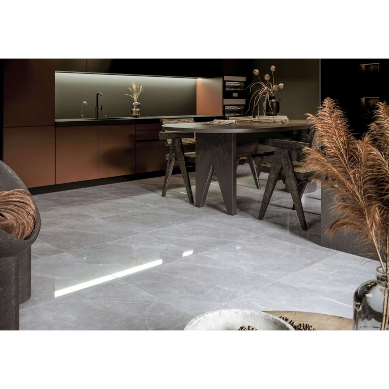 Плитка керамогранітна 5V2580 Space Stone Cірий RECT 600x600x8 Golden Tile