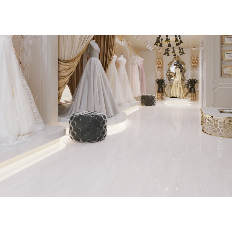 Плитка керамогранітна Marble Parquet бежевий RECT 595x595x11 Golden Tile