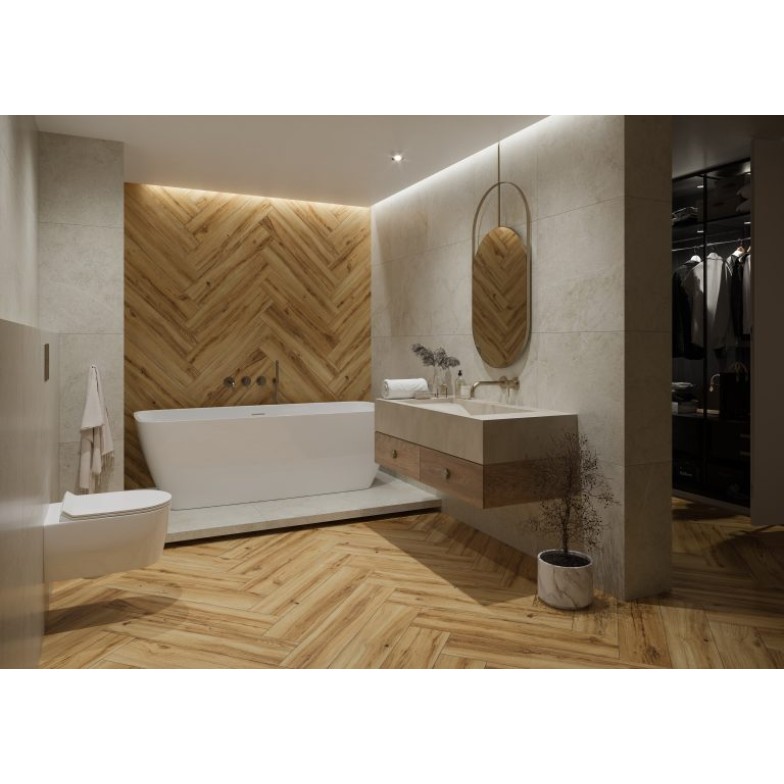 Плитка підлогова Grapia Sabbia 175x800x8 Cerrad