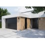 Плитка фасадна Torstone Brown Decor 148x300x9 Cerrad