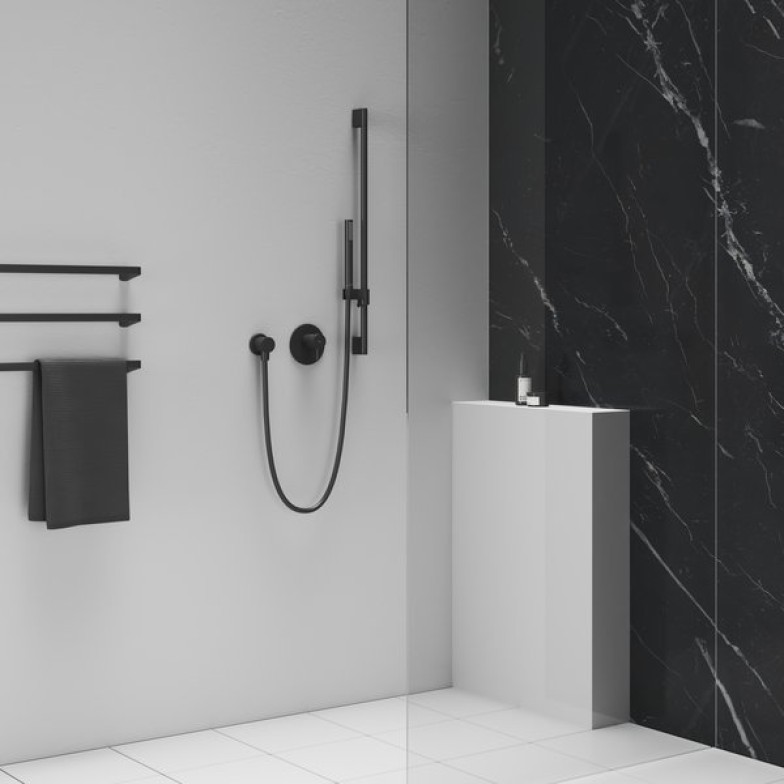 Душова стійка X07P679 Black matt RAVAK Душова стійка X07P679 Black matt RAVAK