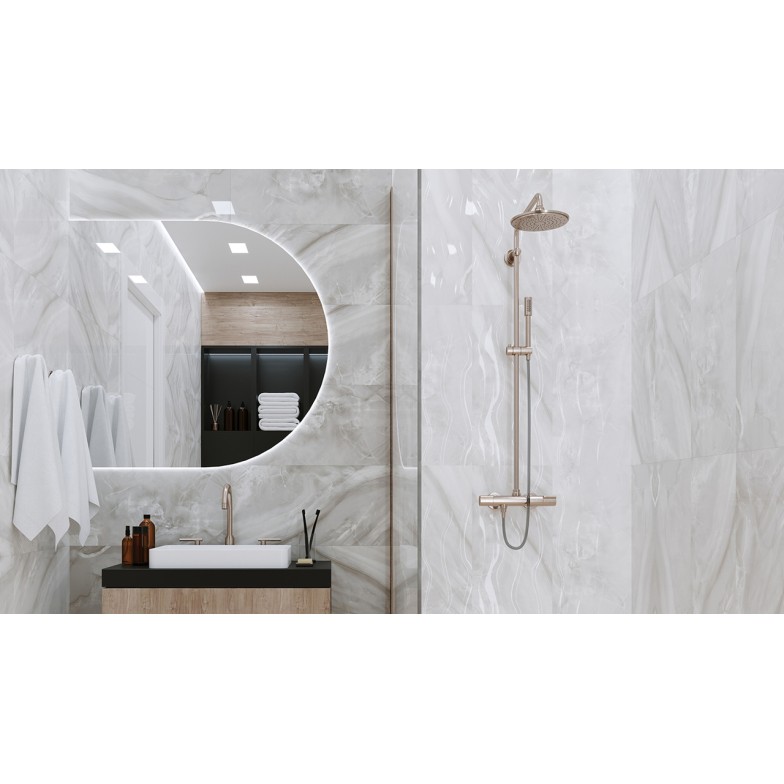 Плитка керамогранітна Lazurro бежевий 400x400x8 Golden Tile