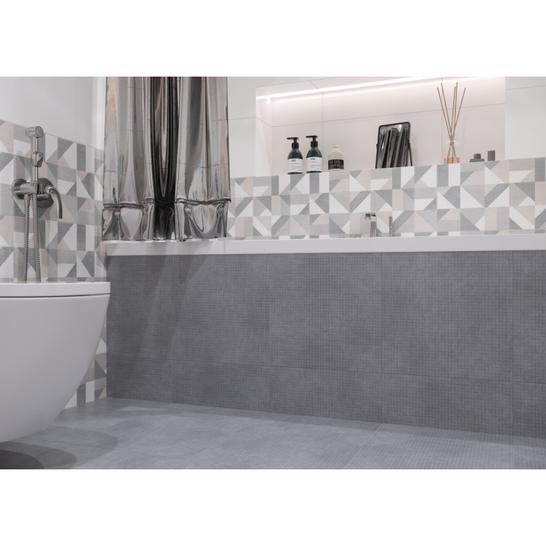Плитка підлогова 2N2830 Moderno Сірий 40x40 код 4009 Голден Тайл