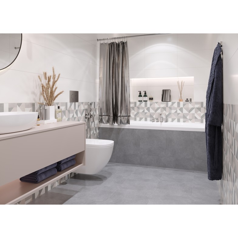 Плитка підлогова 2N2830 Moderno Сірий 40x40 код 4009 Голден Тайл