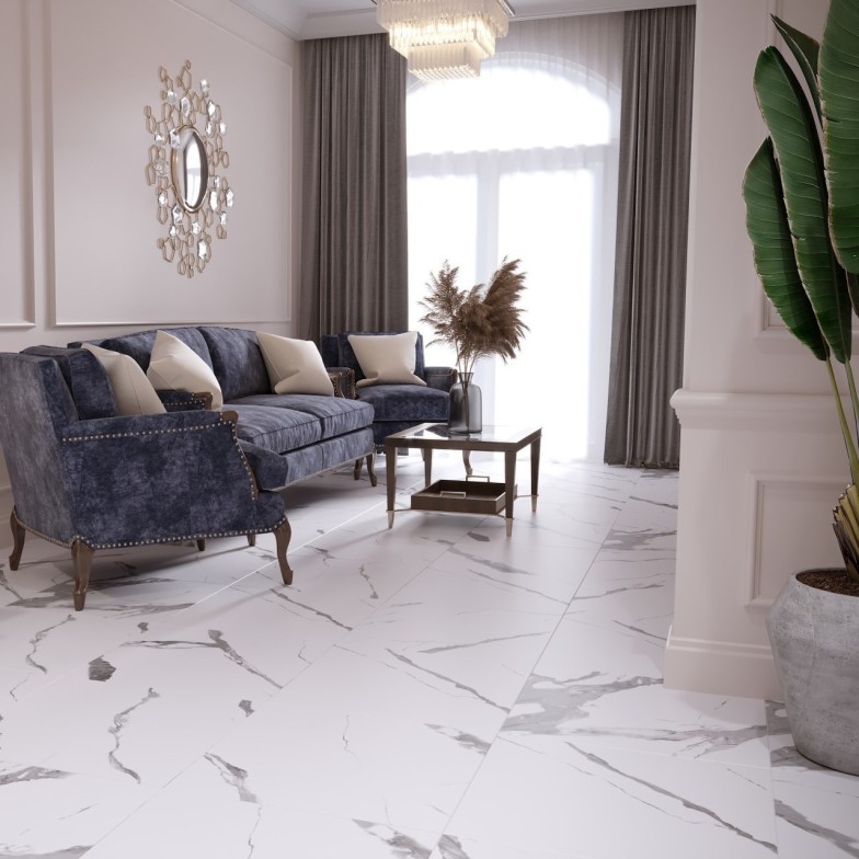 Плитка підлогова 6N0900 Calacatta Vera RECT 60x120 Голден Тайл