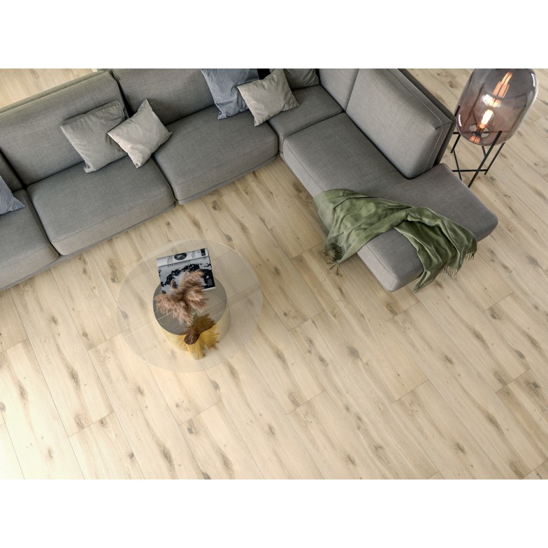 Плитка керамогранітна Stark Wood бежево-сірий RECT 300x1200x10 Golden Tile
