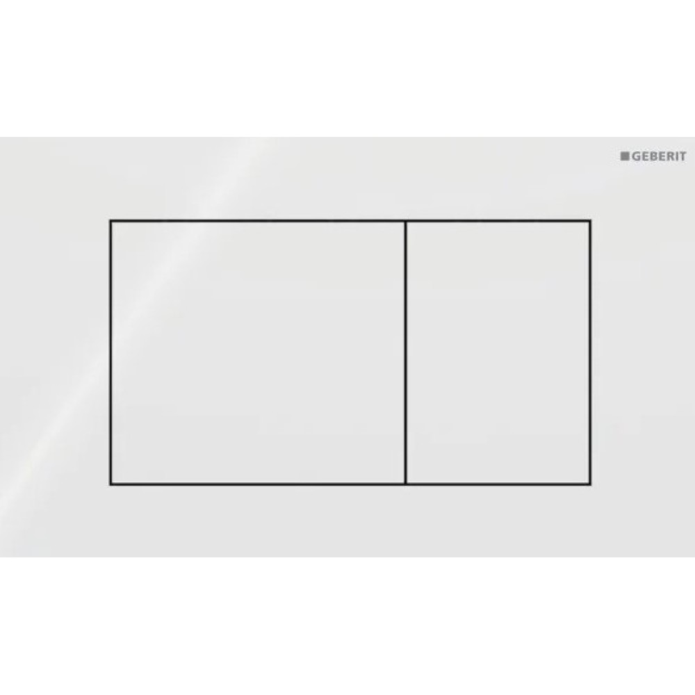 Кнопка зливу Sigma 40 Square 115.629.SI.1 Білий Geberit Кнопка зливу Sigma 40 Square 115.629.SI.1 Білий Geberit
