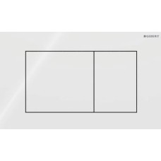 Кнопка зливу Sigma 40 Square 115.629.SI.1 Білий Geberit Кнопка зливу Sigma 40 Square 115.629.SI.1 Білий Geberit