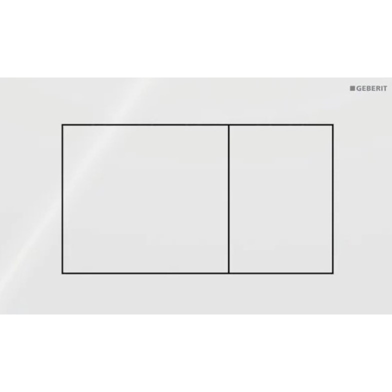 Кнопка зливу Sigma 40 Square 115.629.SI.1 Білий Geberit