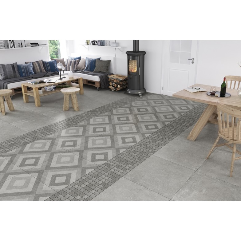 Плитка керамогранітна Stonehenge сірий RECT 600x1200x10 Golden Tile