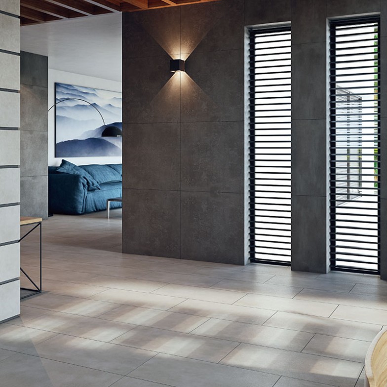 Плитка керамогранітна Town Soft Grey RECT 600x1200x20 StarGres
