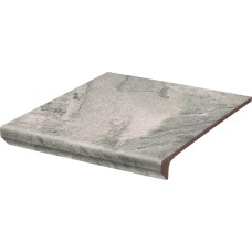 Сходинка з капіносом пряма Mattone Pietra Grafit 300x330 Paradyz