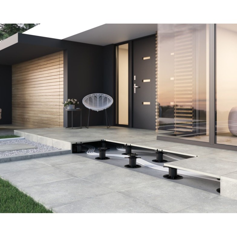Плитка керамогранітна Garden Grys 2.0 RECT 595x595x20 Paradyz