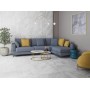 Плитка керамогранітна DEG980 Delicato Світло-сірий RECT 600x1200x8 Golden Tile