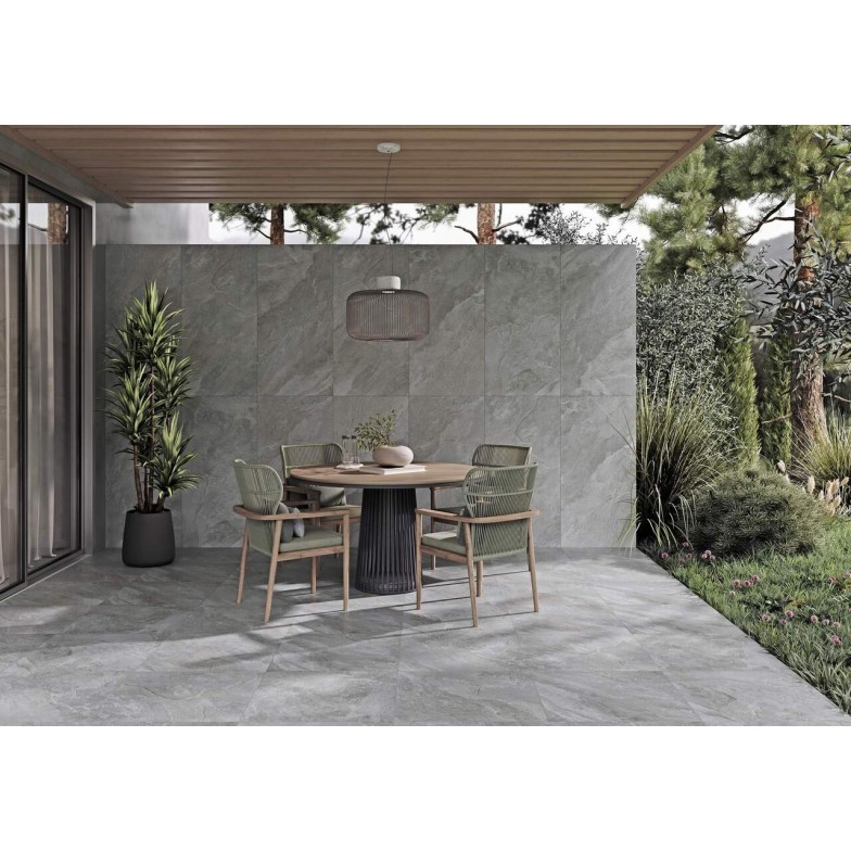 Плитка керамогранітна UR2980 Urban Сірий RECT 600x1200x8 Golden Tile