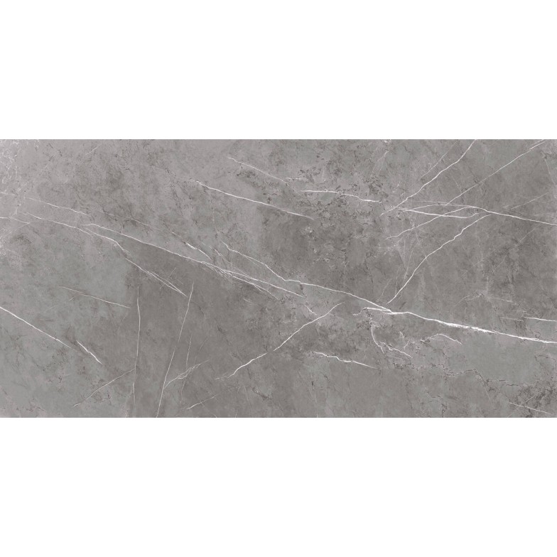 Плитка керамогранітна MD2990 Marble Mood Сірий RECT 600x1200x8 Golden Tile