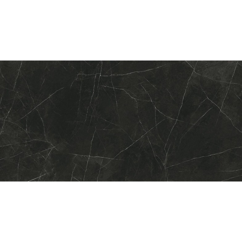 Плитка керамогранітна MDС980 Marble Mood Чорний RECT MAT 600x1200 Golden Tile