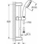 Набір змішувачів для ванни 3 в 1 BauLoop New (UA123214S0), Grohe