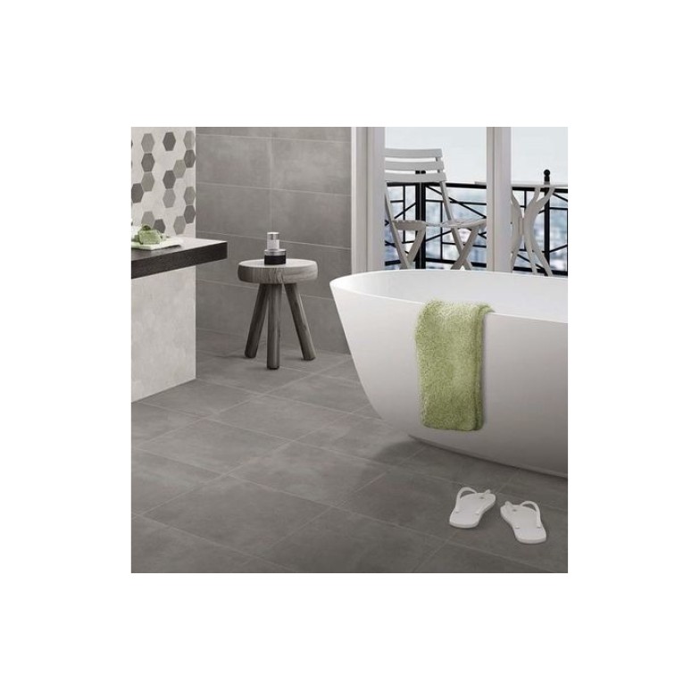 Плитка керамогранітна Walk Grey RECT 600x1200x10 StarGres