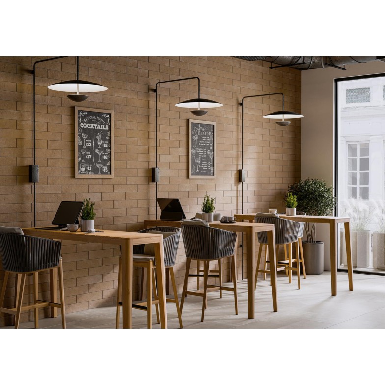 Плитка фасадна Argilla Mocca 74x300x9 Cerrad