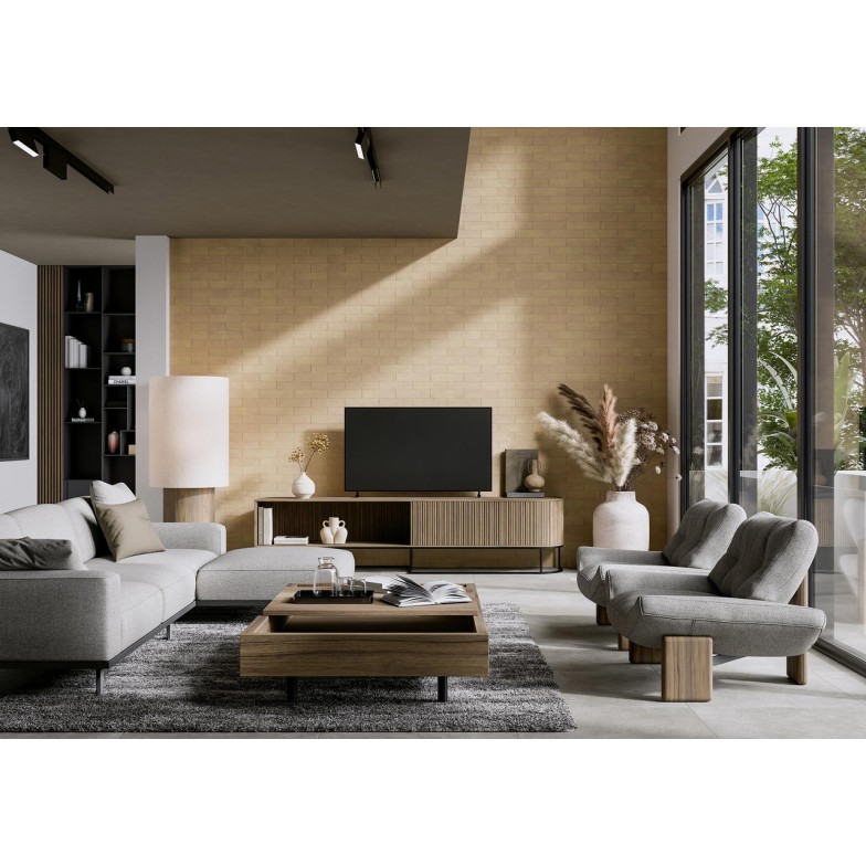 Плитка фасадна Argilla Mocca Light 148x300x9 Cerrad