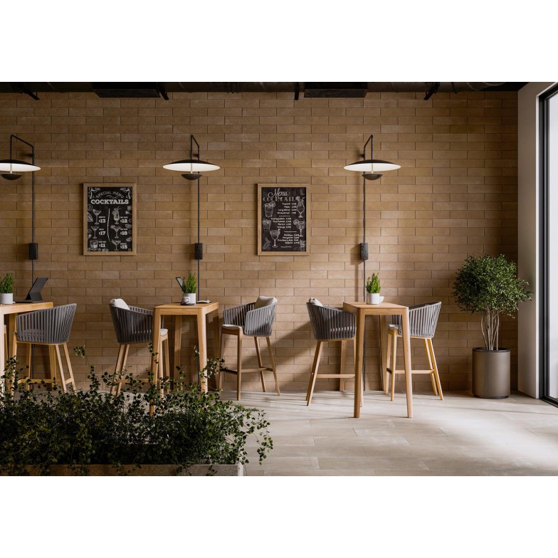 Плитка фасадна Argilla Mocca 148x300x9 Cerrad