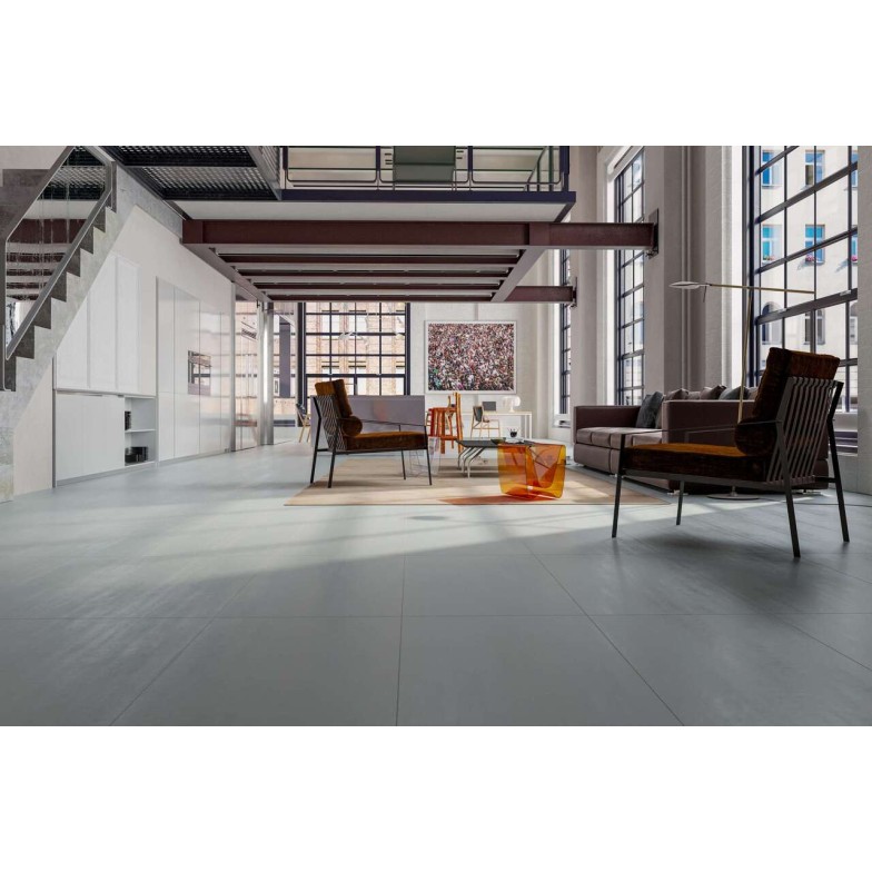 Плитка керамогранітна 1SG980 Street Line Світло-сірий RECT 600x1200x8 Golden Tile