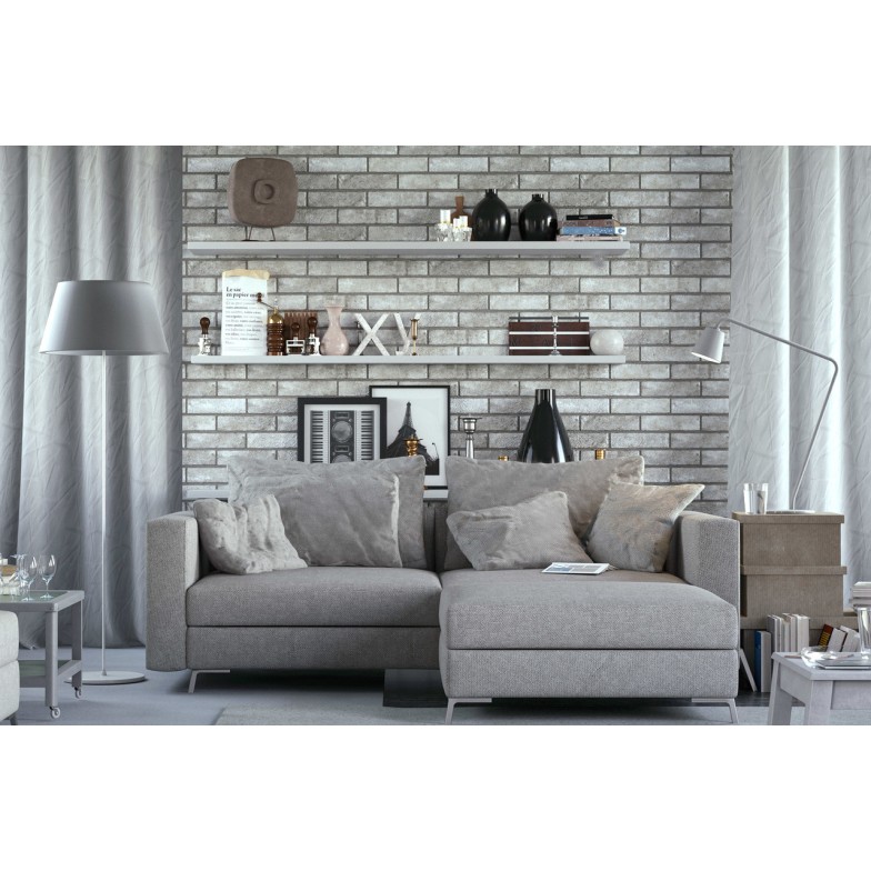 Плитка фасадна London димчастий Slim 60x250x6 Golden Tile