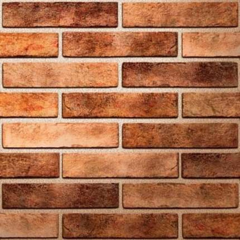 Плитка фасадна Seven Tones помаранчевий Slim 60x250x6 Golden Tile