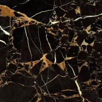 Плитка керамогранітна 9АС580 Saint Laurent Чорний RECT 600x600x8 Golden Tile