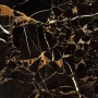 Плитка керамогранітна 9АС580 Saint Laurent Чорний RECT 600x600x8 Golden Tile