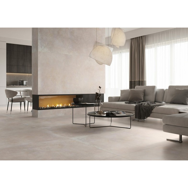 Плитка керамогранітна Modern Concrete Ivory RECT 797x797x8 Cerrad