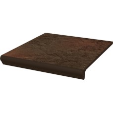 Сходинка з капіносом пряма 6057 Semir Brown 300x330x11 Paradyz