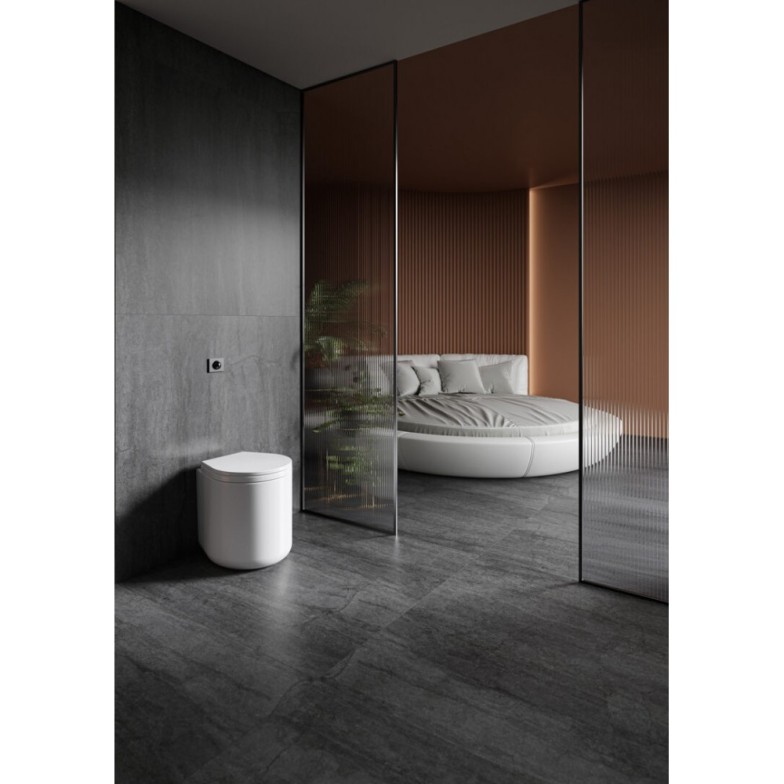 Плитка керамогранітна Dignity Graphite RECT 597x597x8 Cerrad