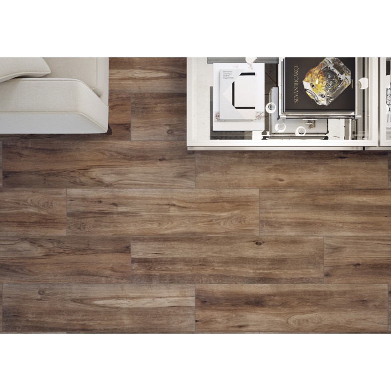 Плитка керамогранітна Mattina Marrone RECT 297x1202x8 Cerrad
