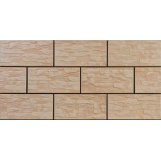 Камінь фасадний Cer 11 Cappuccino 14,8x30x0,9 код 7337 Cerrad