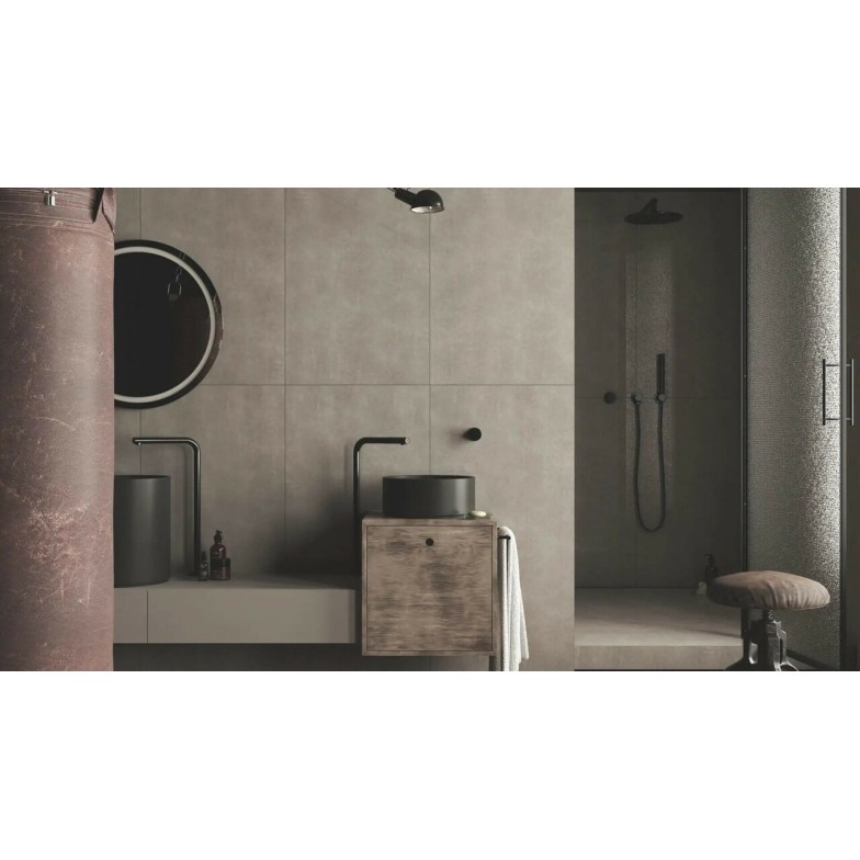 Плитка керамогранітна Stark Pure Grey RECT 600x1200x10 Stargres