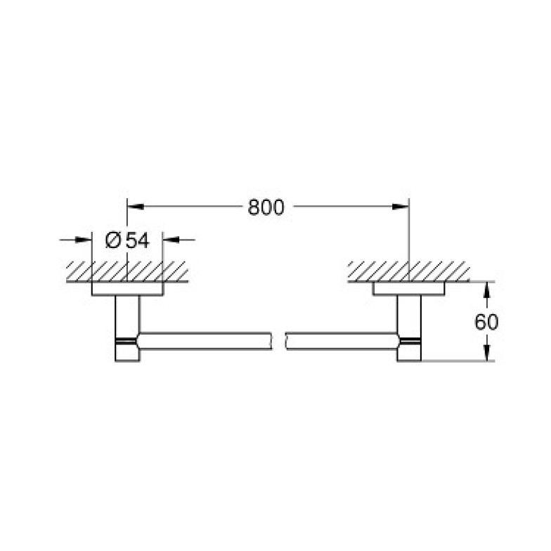Тримач для рушників Essentials (40386001), Grohe