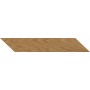 Декор Trueland Gold Chevron правий 98x598x10 Paradyz