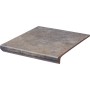 Сходинка з капіносом пряма Viano Grys 30x33 код 1190 Ceramika Paradyz