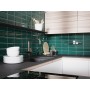 Плитка стінова Metrotiles бірюзовий 100x200x7 Golden Tile
