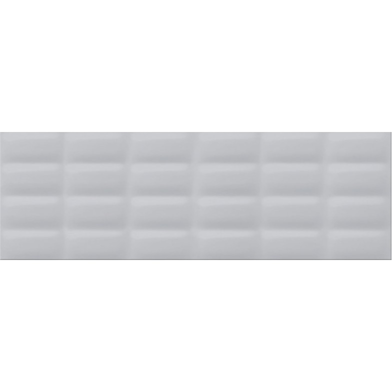 Плитка стінова Grey Pillow GLOSSY STR 25x75 код 1011 Опочно