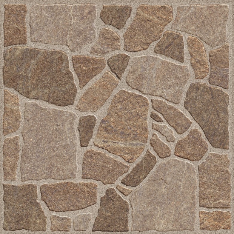 Плитка керамогранітна Cortile коричневий 400x400x8 Golden Tile