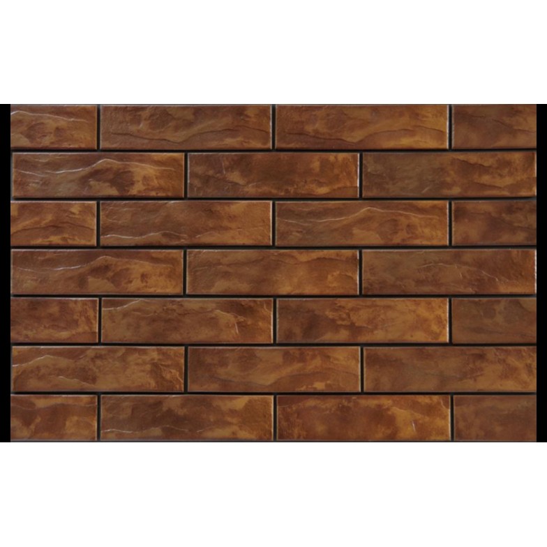 Плитка фасадна Montana Rustiko 6,5x24,5x0,65 код 9638 Cerrad