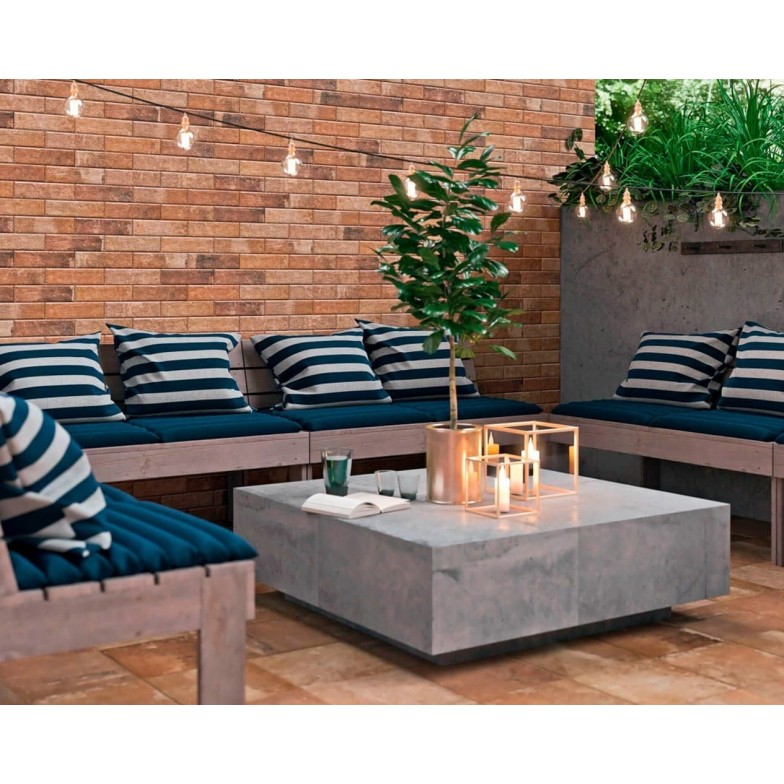 Сходинка пряма Scandiano Rosso 300x300x8,5 Paradyz
