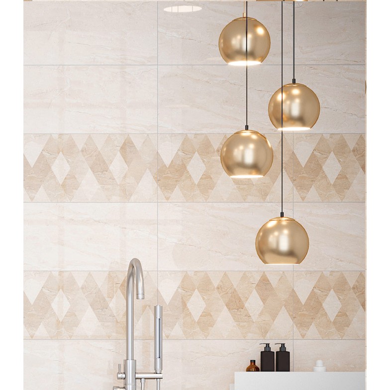 Плитка підлогова 8М1510 Marmo Milano Бежевий 60,7x60,7 код 4736 Голден Тайл