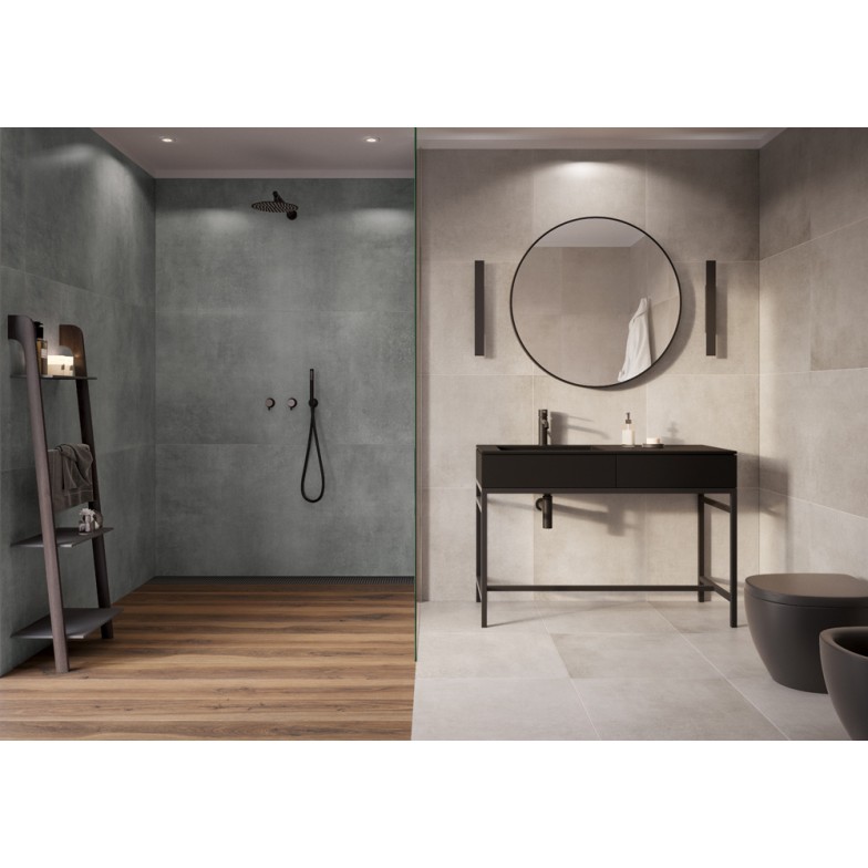 Плитка керамогранітна Concrete Graphite 597x597x8 Cerrad
